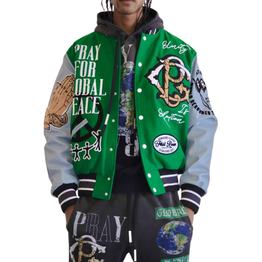 Global Peace Varsity Jacket