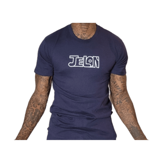 Printed Logo Shirt (Navy)