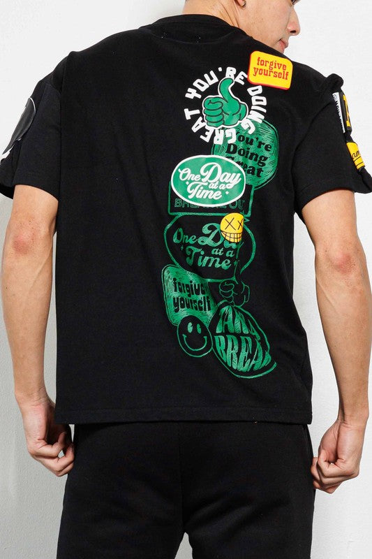 Chenile Patch Shirt