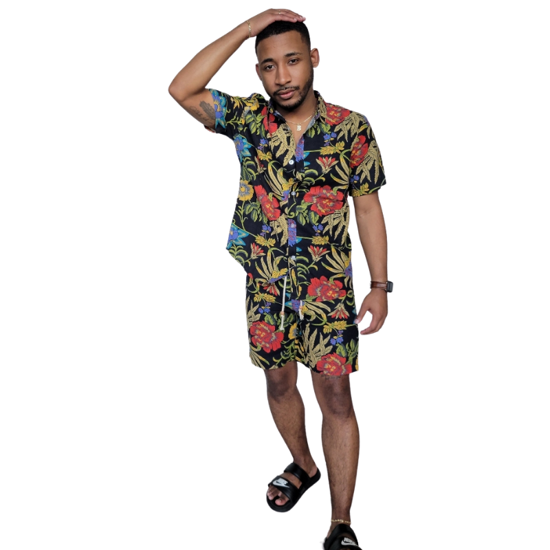 Floral Short Set