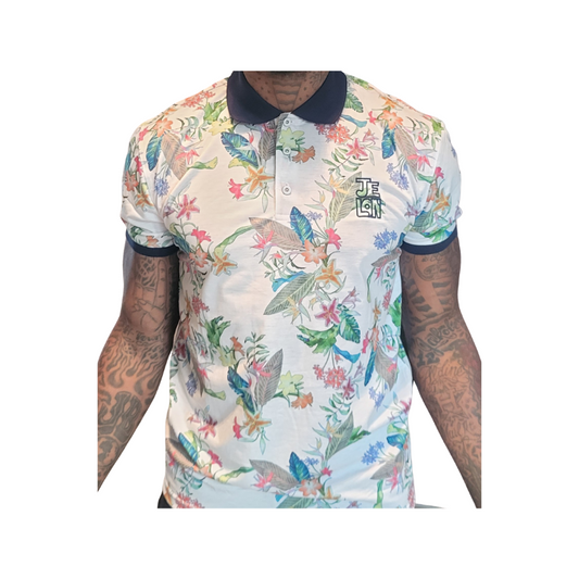 Tropical Polo (White)