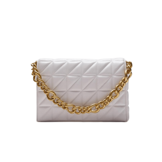 Mean White Crossbody Bag