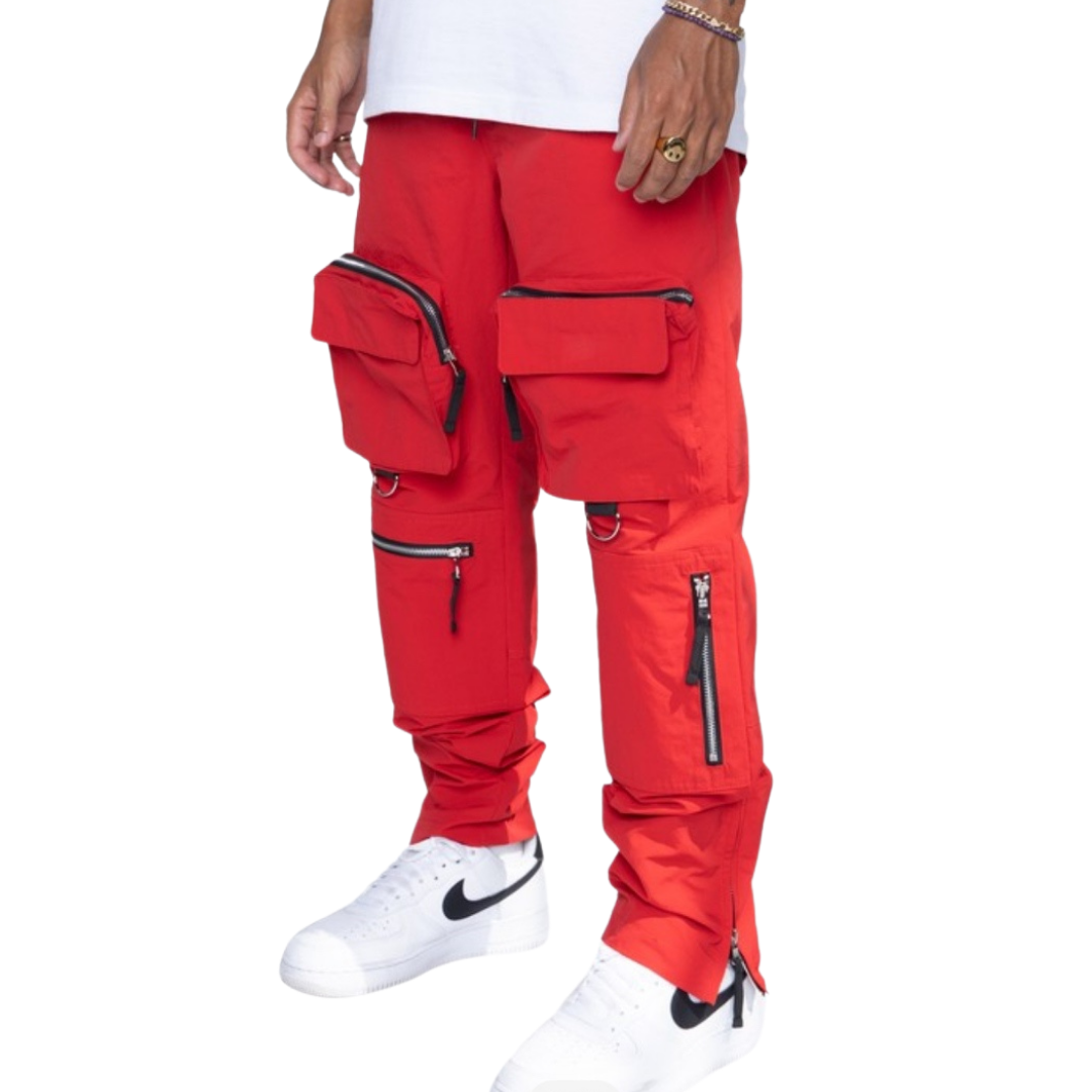 Cargo Pants (Red)