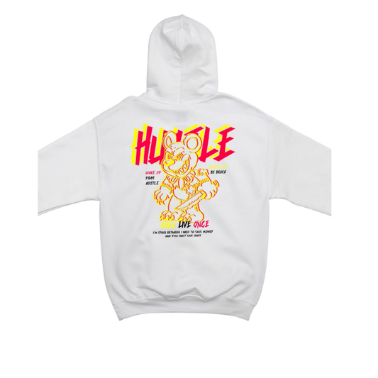 Hustle Hoodie (White)