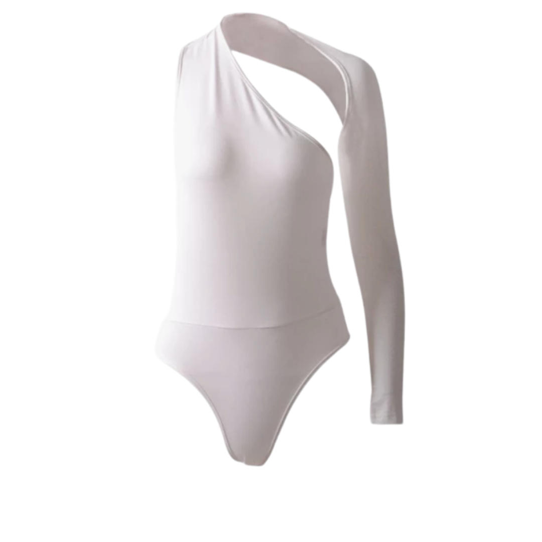 Hide Me Bodysuit  (White)