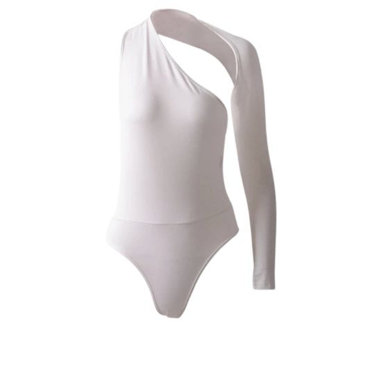 Hide Me Bodysuit  (White)