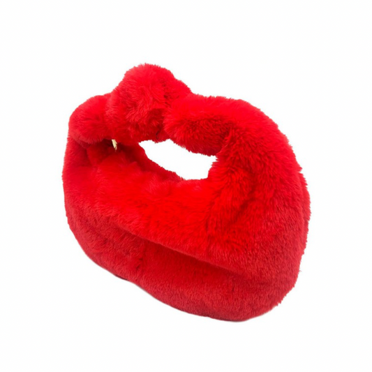 Half Moon Red Bag