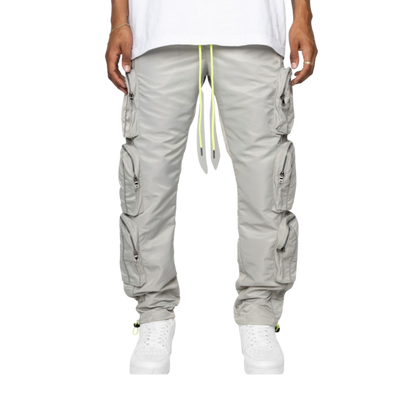 Triple Cargo Pants (Gray)