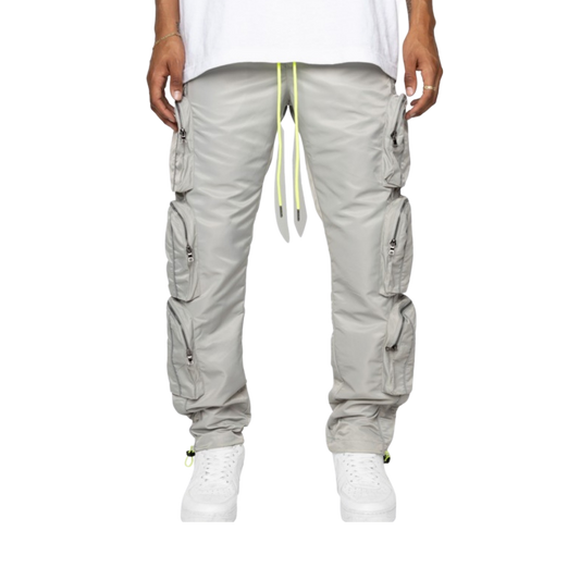 Triple Cargo Pants (Gray)