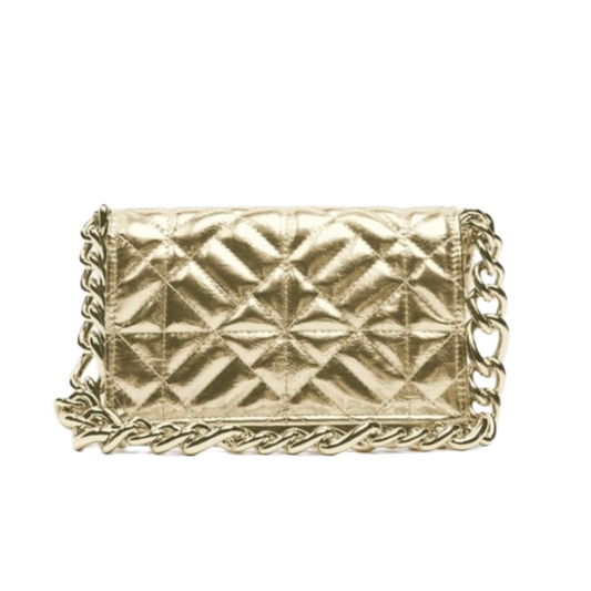 Lucky Gold Crossbody Bag