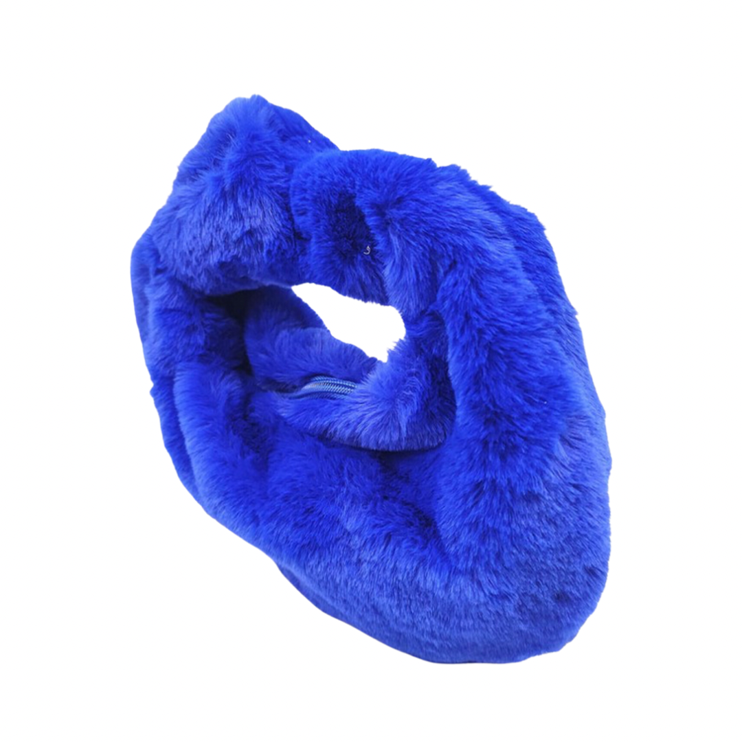 Half Moon Blue Bag