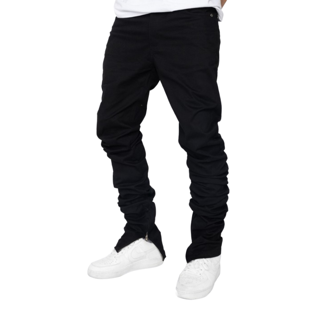 Stacked Jeans (Black)