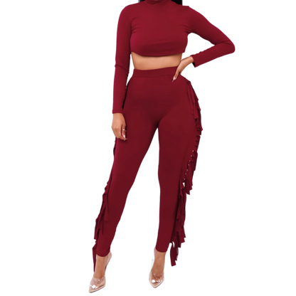 Shake Me Set (Maroon)