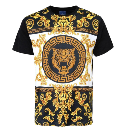 Exotic Lion Rhinestone Shirt