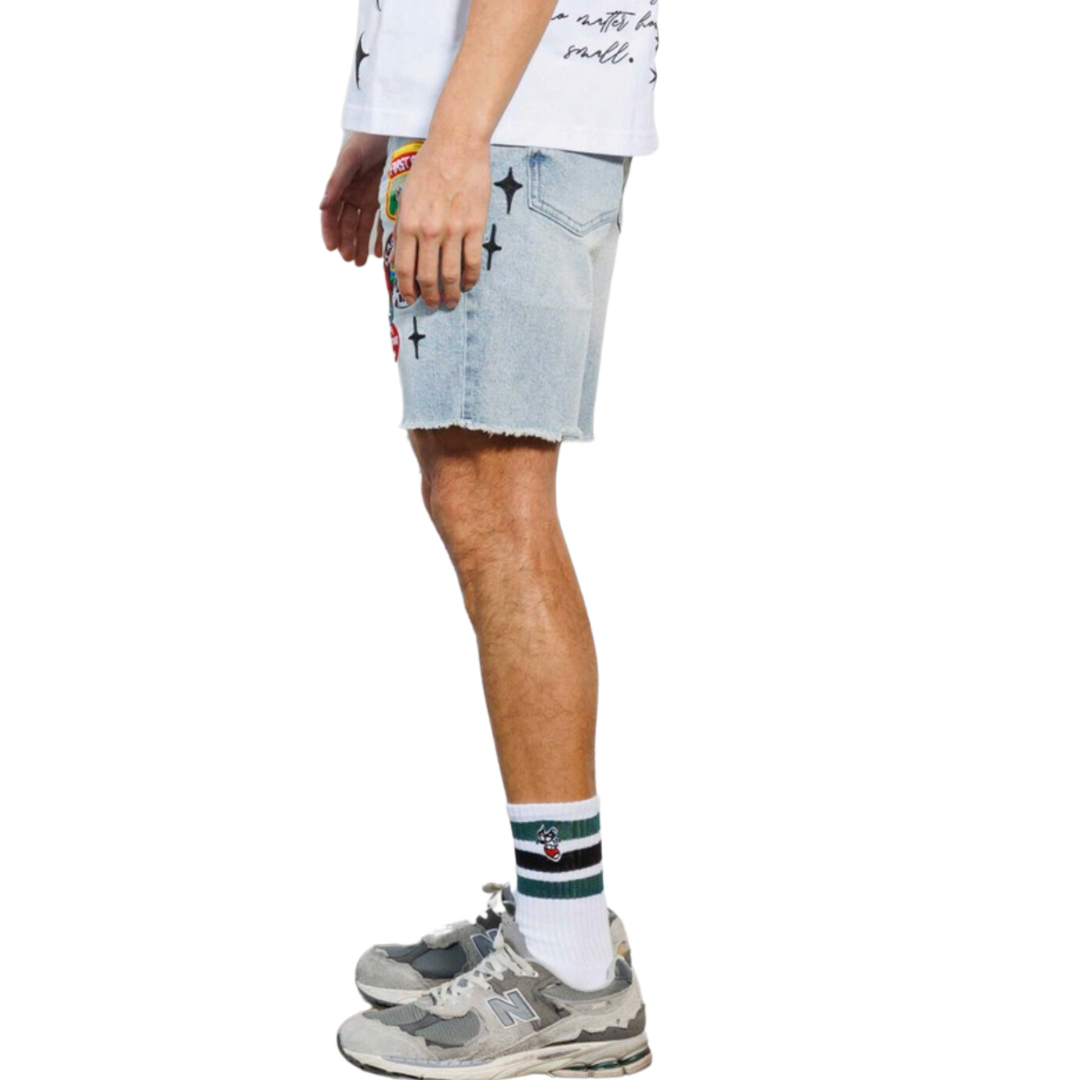Multi Patch Shorts
