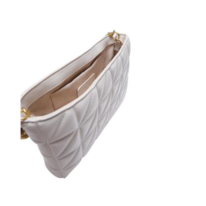 Mean White Crossbody Bag