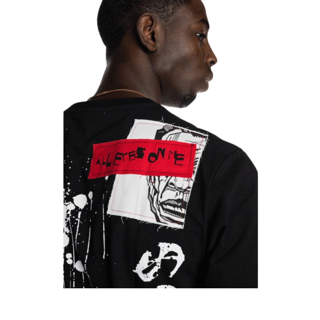 Graphic Patch Tee (Black)