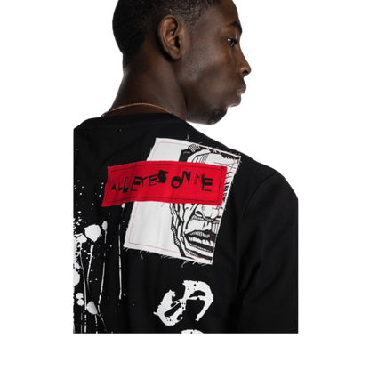 Graphic Patch Tee (Black)