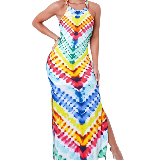 Crayon Maxi Dress
