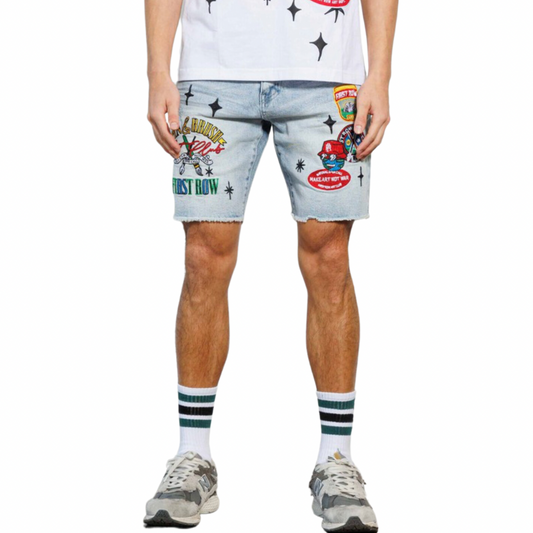 Multi Patch Shorts