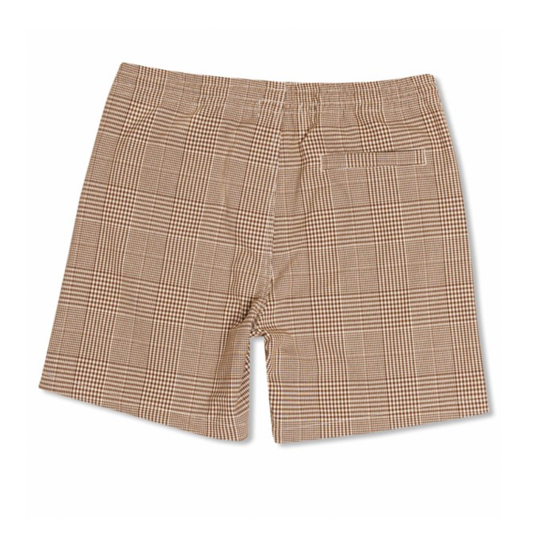 Plaid Patch Shorts