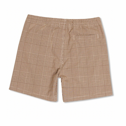 Plaid Patch Shorts