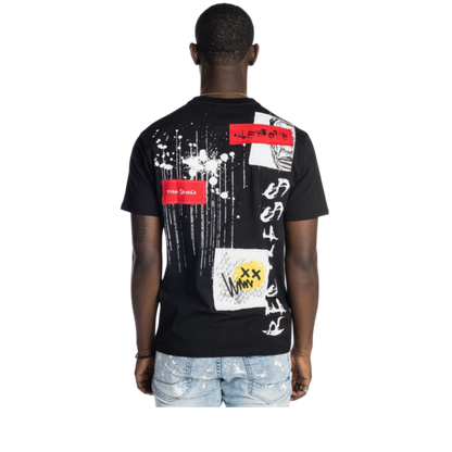 Graphic Patch Tee (Black)