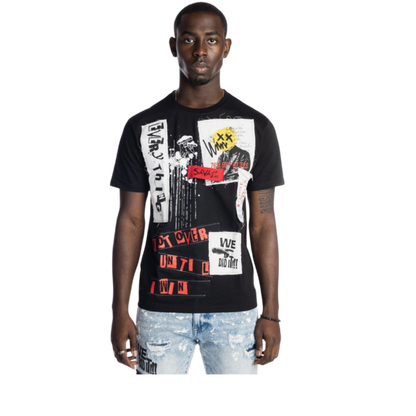 Graphic Patch Tee (Black)