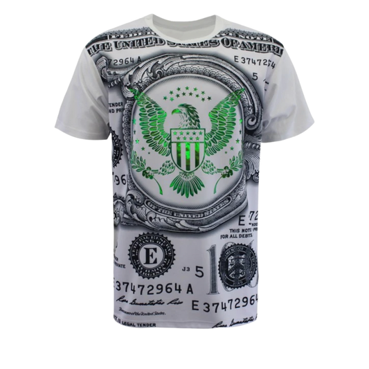 Money Foil Shirt (White)