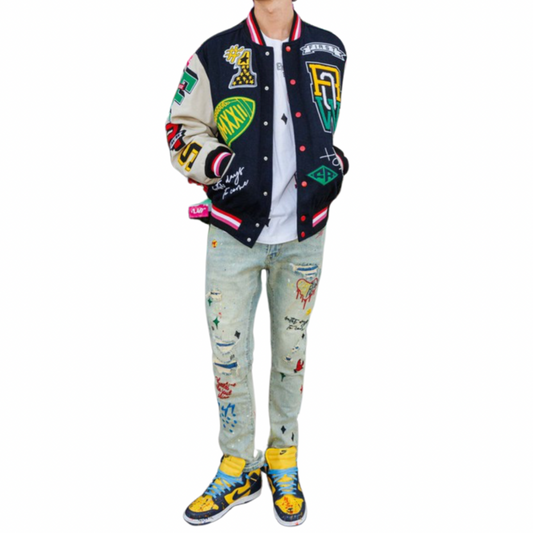 Stone Paint Jeans