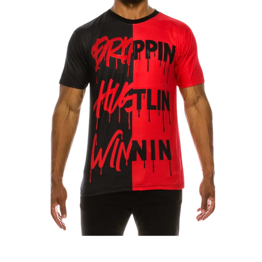 Drippin Shirt (Red/Black)