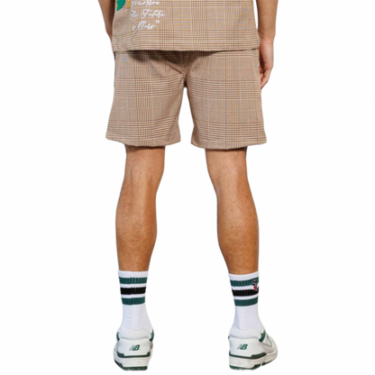Plaid Patch Shorts